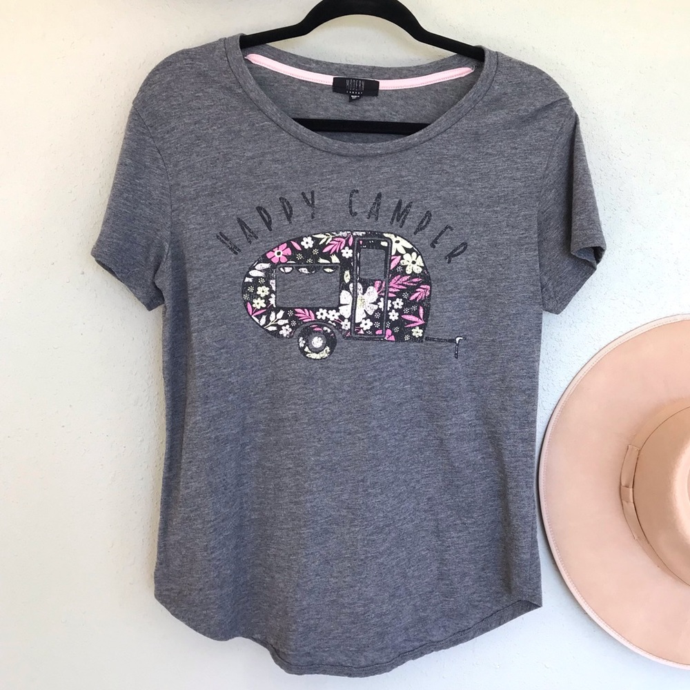 Modern Canvas “Happy Camper” Tee